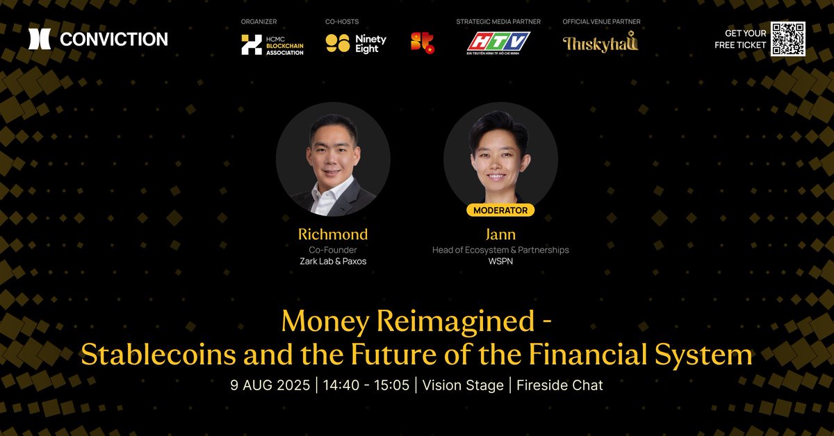 Panel: “Money Reimagined — Stablecoins and the Future of the Financial System”

Stablecoins are set to become core financial infrastructure by underpinning a new global system and powering everything from payments and remittances to DeFi

In this fireside chat, Richmond and Jann