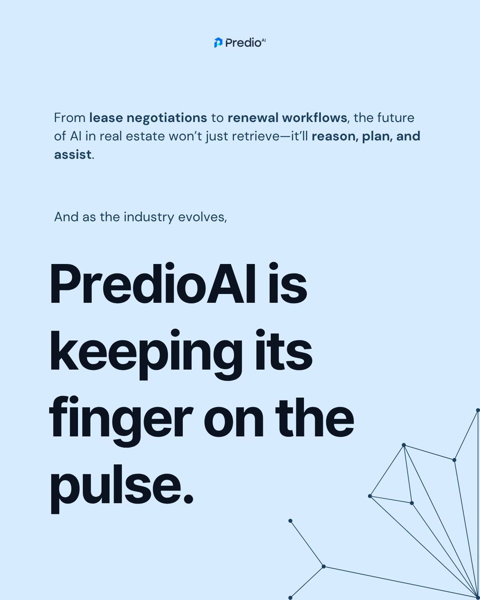 PredioAI's tweet image. You’ve heard of RAG—now meet its action-oriented cousin, RAP. While RAG fetches answers, Retrieval-Augmented Planning takes it a step further—thinking ahead, planning tasks, and driving outcomes.✨

#AIinRealEstate #PropTech #RAGvsRAP #PredioAI #ArtificialIntelligence