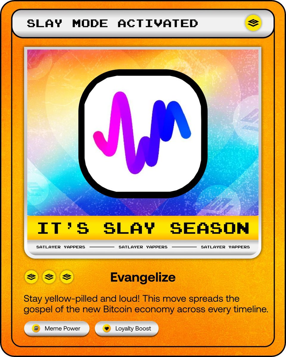It's time to $SLAY #SLAYSeason

Don't miss your chance to be part of a large-scale