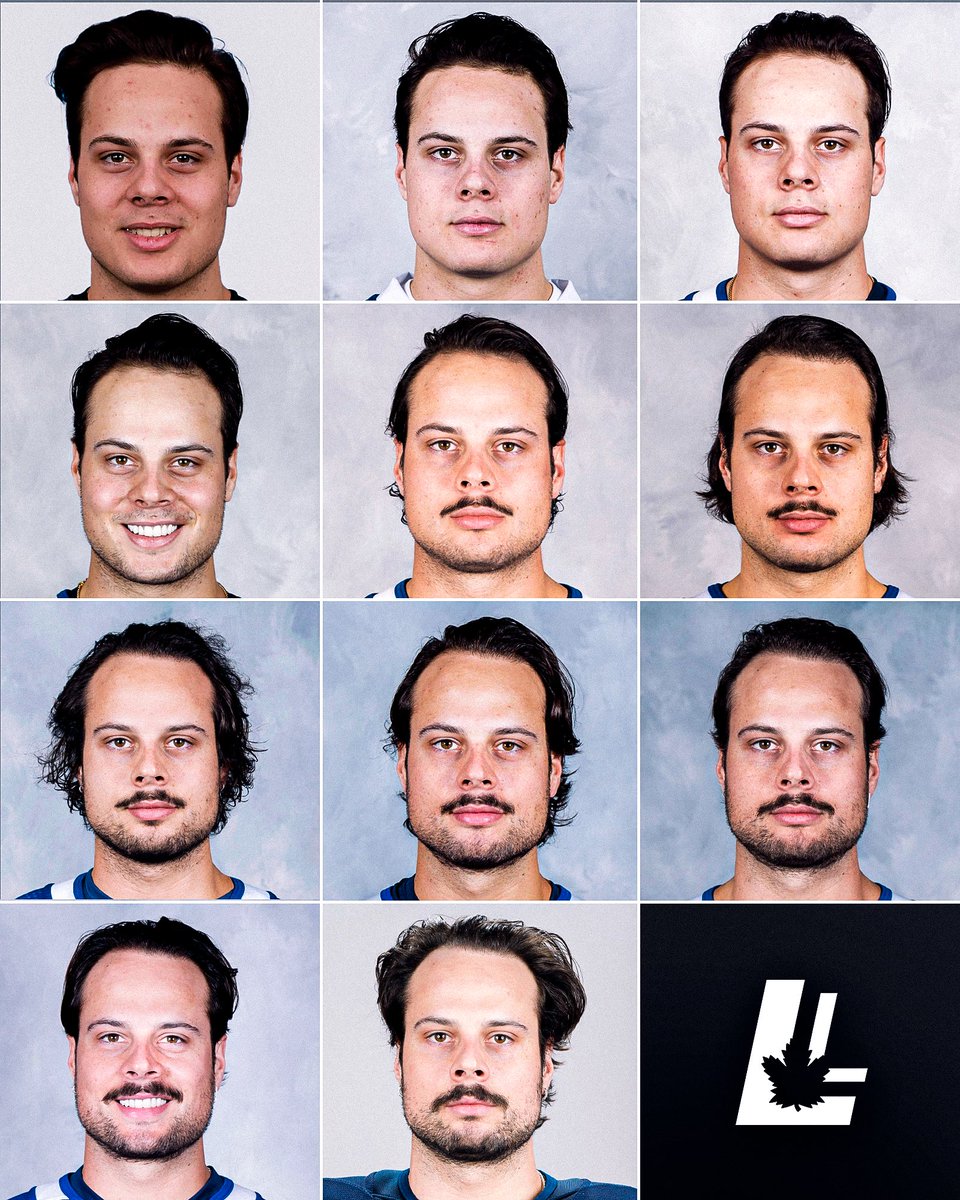 The evolution of Auston Matthews. 💙🫡

#LeafsForever