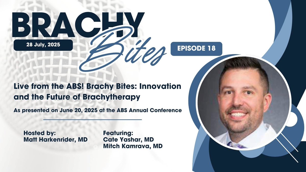 📢 #ICYMI at #ABSBrachy25 : #Brachy heavyweights Drs. Cate Yashar, Mitch Kamrava &amp; Matt Harkenrider lit up the stage with a bold, forward-looking convo on the future of #brachytherapy—tech, teamwork &amp; trailblazing ideas. bit.ly/4014dIG #ThisisBrachytherapy #BrachyBites