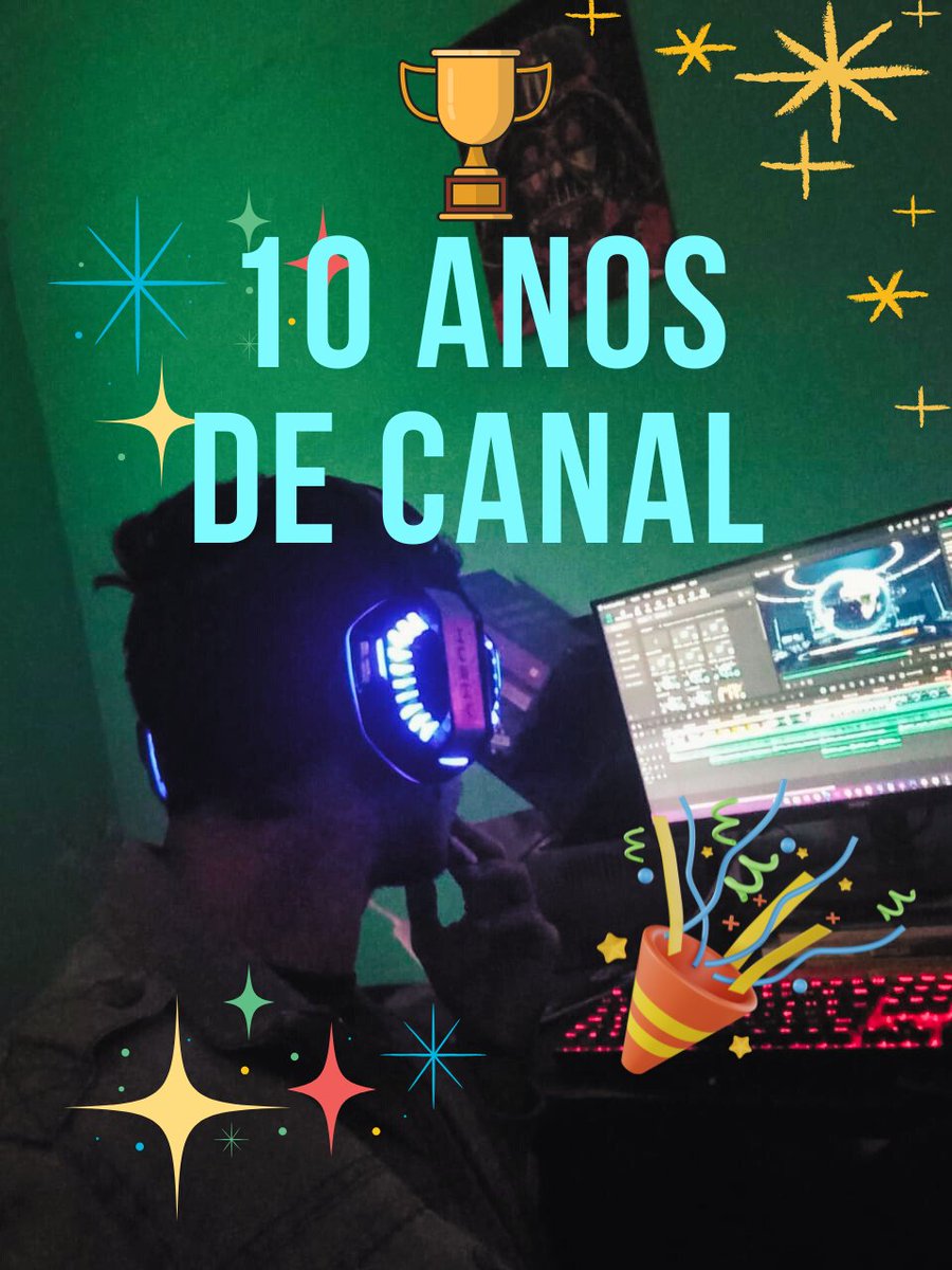 BRMSJAMES's tweet photo. 10 anos de canal. Só gratidão 👊 https://t.co/ggilYhm25a