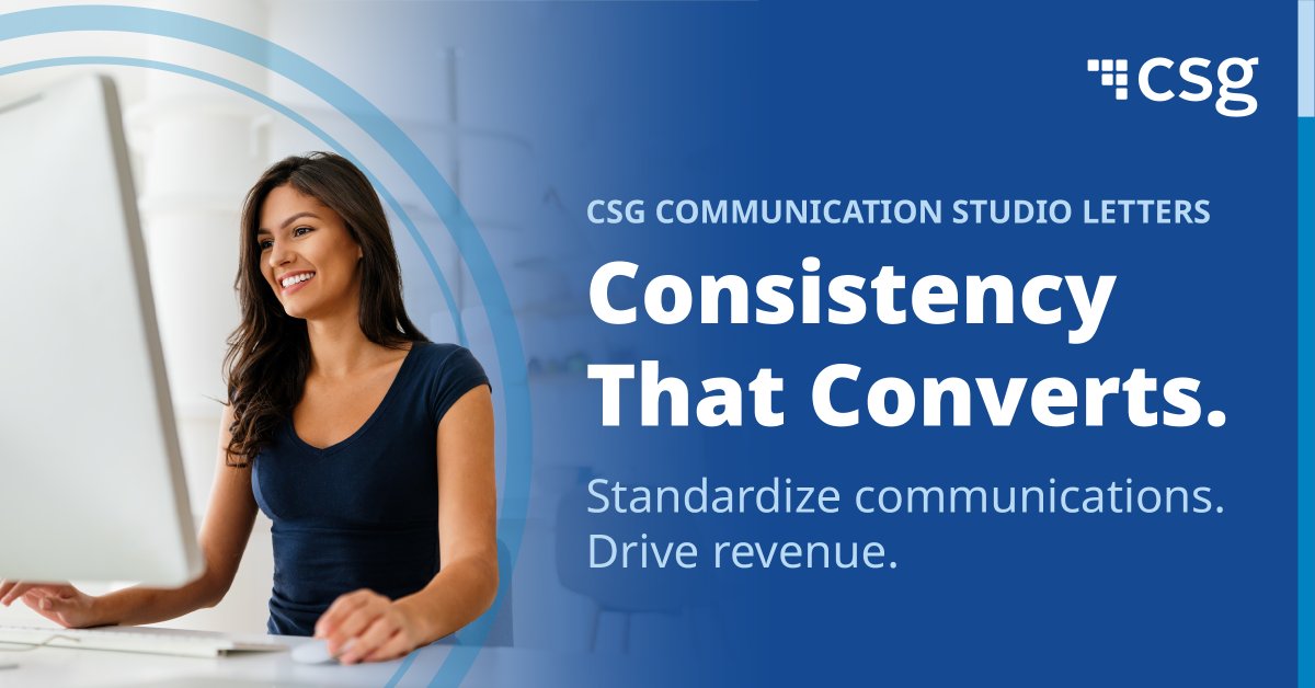 csg_i's tweet image. Inconsistent communication can dilute a brand and frustrate customers. 😡

With CSG Communication Studio Letters, you can launch updates in minutes, not weeks. Contact us for a demo. 👉 spr.ly/6019fcIGP

#PrintMail #MailOperations #CustomerExperience #CustomerCommunication