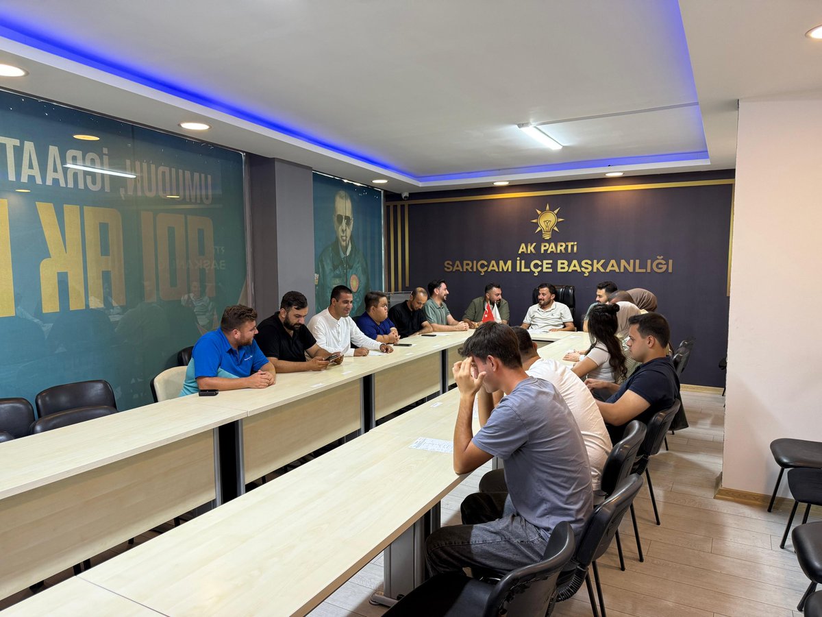 Haftalık olağan yürütme ve yönetim kurulu toplantımız ilçe gençlik kolları başkan vekili <a href="/uzeyir_doru/">üzeyir doru</a> riyasetinde gerçekleşmiştir.