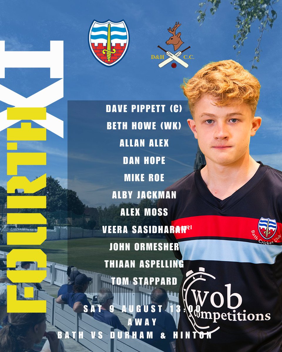 Teamsheets for this weekend ⚔️⚔️