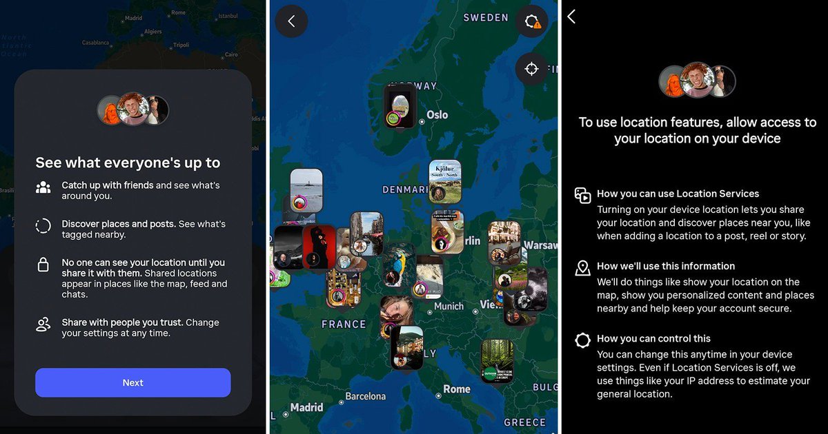 MortonVisuals's tweet photo. ⚠️ PSA: You Could Be Visible on #Instagram's New Friend Map Without Realizing It! 😱 ⇨ https://t.co/PwIemJIAyh https://t.co/d0NUBaAIk1