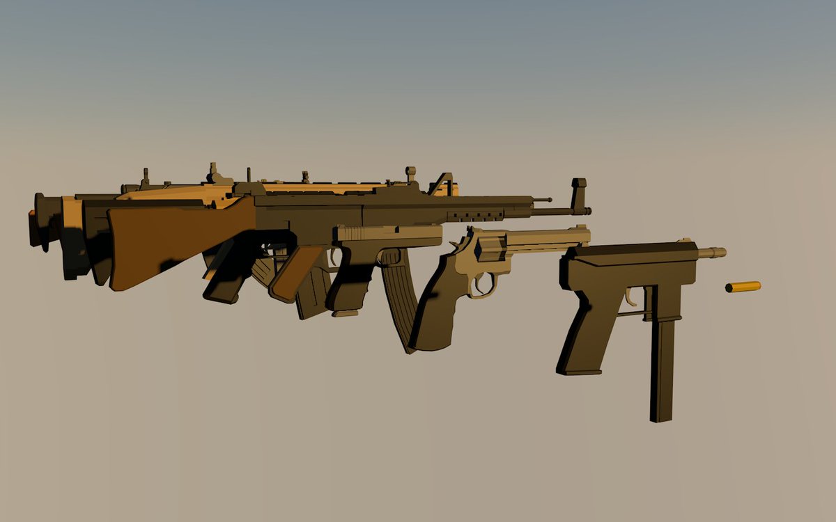 PardoDraws's tweet photo. 🎮 LOW POLY WEAPON PACK — 9 Ready-to-Use 3D Models! 🔫

Need game-ready 3D weapons for your project? This pack includes:
✅ 9 stylized low-poly models (Cinema 4D + textures)

Download: https://t.co/cHBlDtrF3W

#gamedevelopment  #indiedev  #3dmodeling  #LowPoly #gameassets https://t.co/HmMqHSEOsm