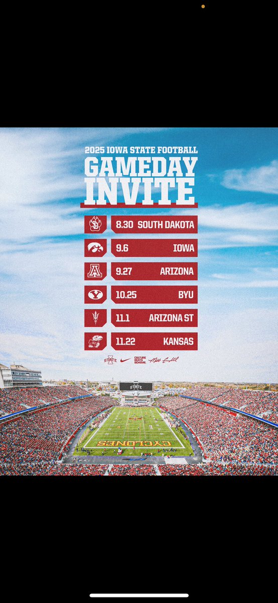 Josiah Wallace (@josiahwall72467) on Twitter photo Thank you, <a href="/CycloneFB/">Iowa State Football</a> for the game day invite!! Looking forward to attend
<a href="/nexgenscouting/">Keith Smilie</a> <a href="/EDGYTIM/">Timothy “EDGYTIM” OHalloran</a> <a href="/DeepDishFB/">DEEP DISH FOOTBALL</a> <a href="/PrepRedzoneIL/">Prep Redzone Illinois</a> <a href="/PrepRedzone/">Prep Redzone 🏈</a> <a href="/On3sports/">On3</a> <a href="/OLMafia/">OL MAFIA</a> <a href="/HitterFootball/">Hitter Football</a> Thank you, <a href="/CycloneFB/">Iowa State Football</a> for the game day invite!! Looking forward to attend
<a href="/nexgenscouting/">Keith Smilie</a> <a href="/EDGYTIM/">Timothy “EDGYTIM” OHalloran</a> <a href="/DeepDishFB/">DEEP DISH FOOTBALL</a> <a href="/PrepRedzoneIL/">Prep Redzone Illinois</a> <a href="/PrepRedzone/">Prep Redzone 🏈</a> <a href="/On3sports/">On3</a> <a href="/OLMafia/">OL MAFIA</a> <a href="/HitterFootball/">Hitter Football</a>