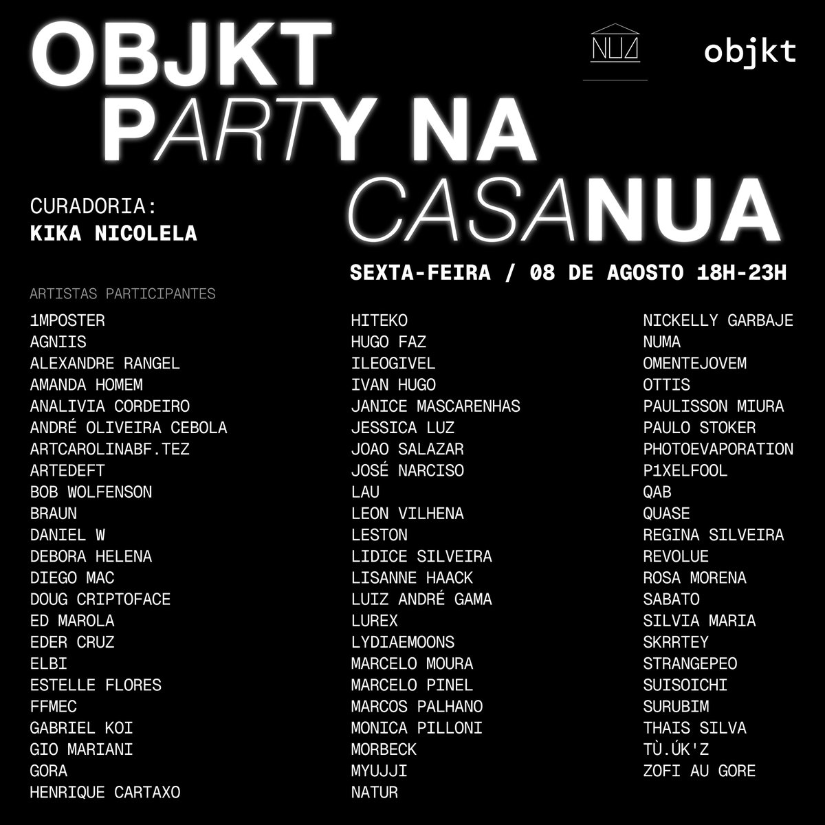 We are showing art of 69 Brazilian artists today in São Paulo. 🤯

Let's discover why this matters so much.
🧵