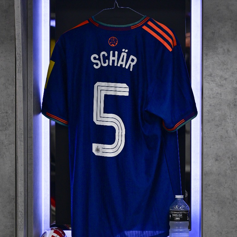 NUFC's tweet photo. In our third kit this evening 🔵