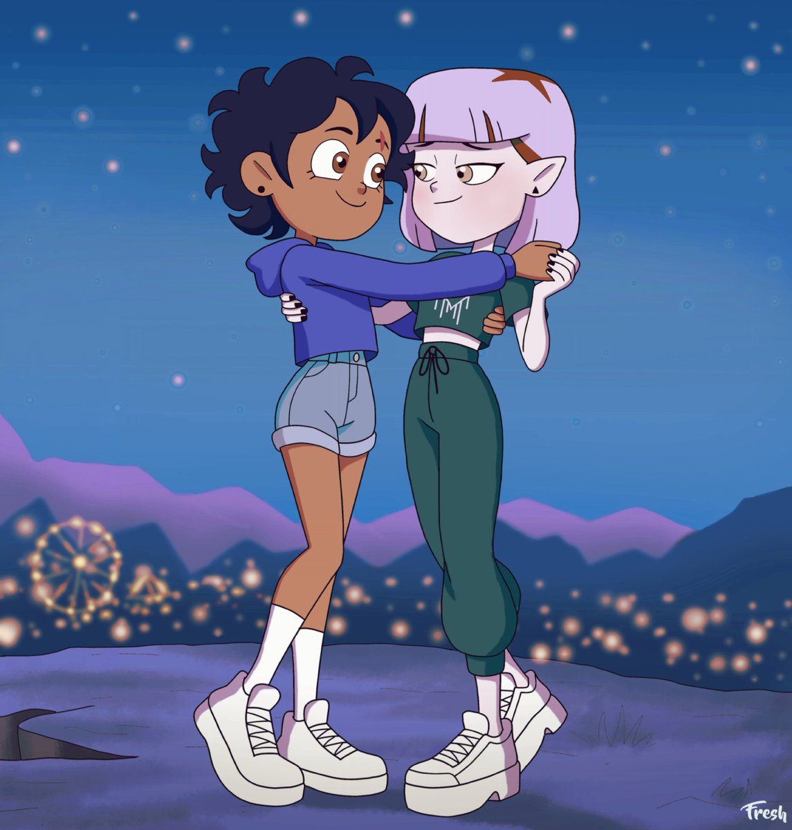 TheFreshKnight1's tweet photo. They dance 🕺
#fanart #TheOwlHouse https://t.co/4WSzl4evL0