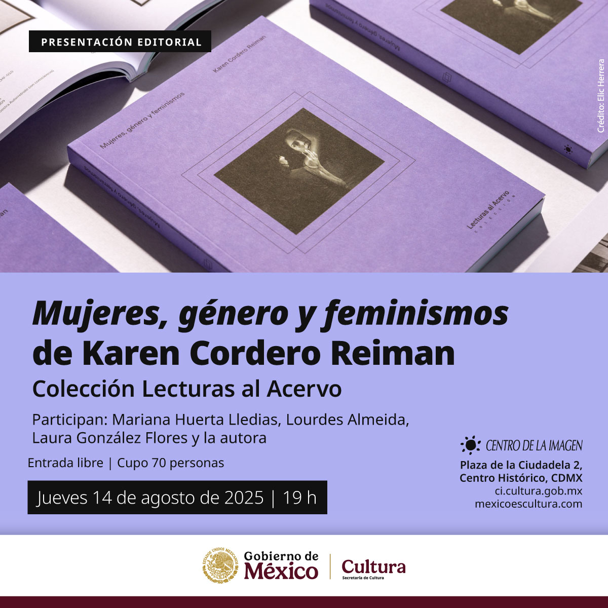 CENTRO DE LA IMAGEN tweet media