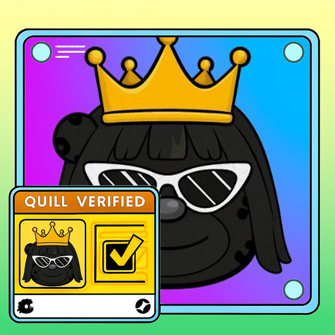 aleksamil_'s tweet photo. while you all playing with Authena 

I am Quill Verified 
by @quillpanda  himself 

bye-b https://t.co/ansxVTPBLX