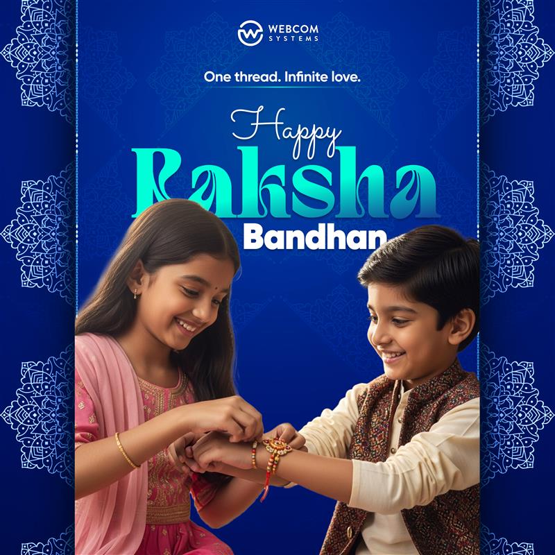 WebcomSystemsAU's tweet image. 🎊 𝐖𝐢𝐬𝐡𝐢𝐧𝐠 𝐚 𝐉𝐨𝐲𝐨𝐮𝐬 𝐑𝐚𝐤𝐬𝐡𝐚 𝐁𝐚𝐧𝐝𝐡𝐚𝐧 𝐭𝐨 𝐀𝐥𝐥 📿
 
🥳 𝐇𝐚𝐩𝐩𝐲 𝐑𝐚𝐤𝐡𝐢 from the entire 𝐖𝐞𝐛𝐜𝐨𝐦 𝐒𝐲𝐬𝐭𝐞𝐦𝐬 𝐅𝐚𝐦𝐢𝐥𝐲.👩‍💻
 
#webcomsystems #rakshabandhan #rakhi #rakshabandhanspecial #rakhigifts #brother #sister #siblings #love #family