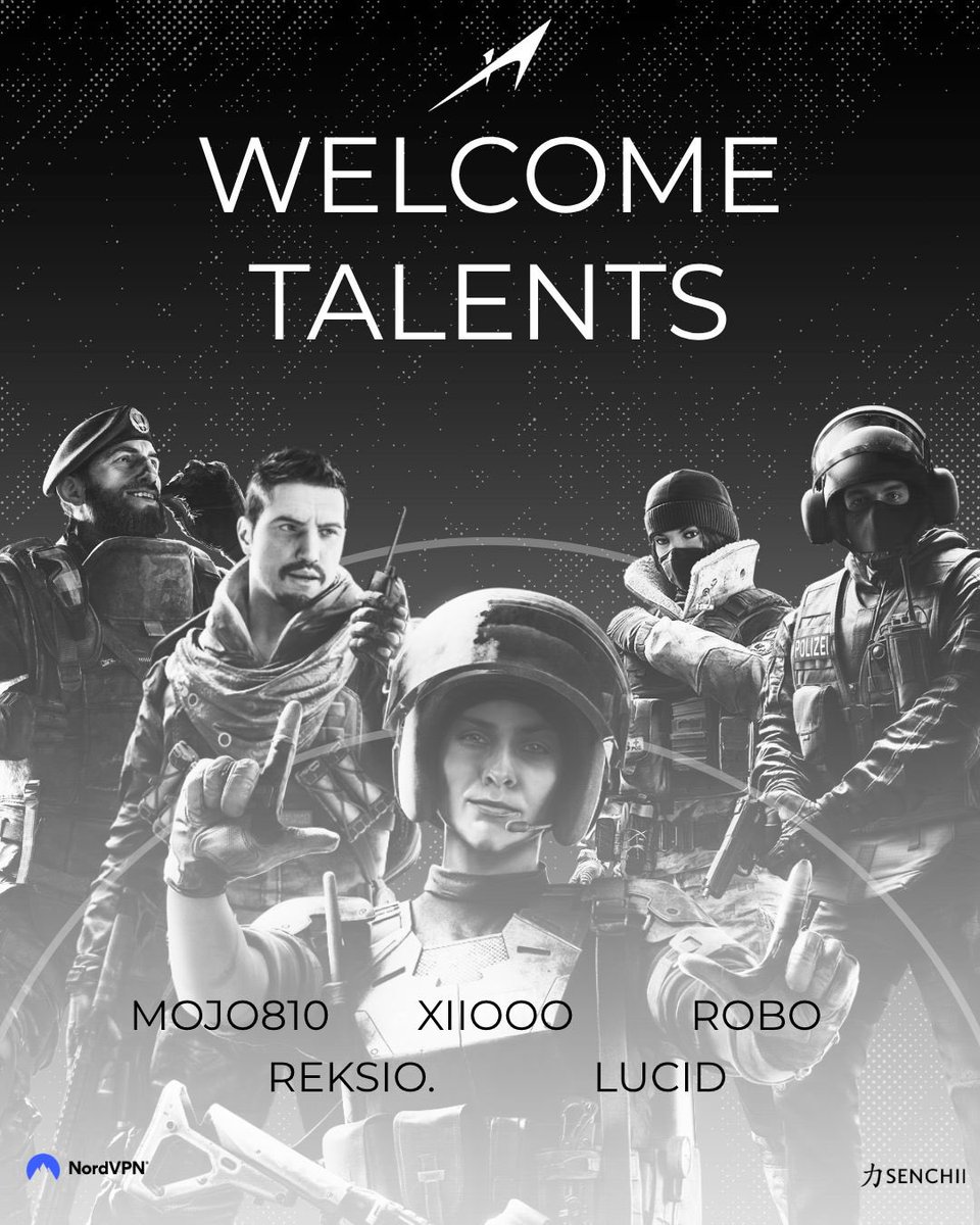 We're proud to introduce you to our new R6 Talents Team🔥
Stay tuned for upcoming tournaments and updates⚡️
#RisefromHell💀 

-<a href="/FabriziolX/">Reksio🇱🇺🇵🇱</a> 
-<a href="/Moj0_R6/">Mojo.-_-</a>
-@xiiooor6