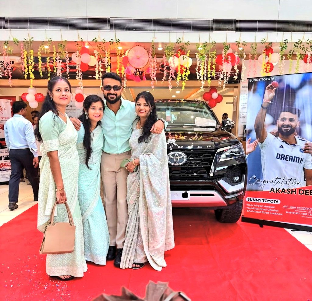 Cricketadd75277's tweet image. Akashdeep bought a new car...😍😍

#akashdeep #INDvsENG