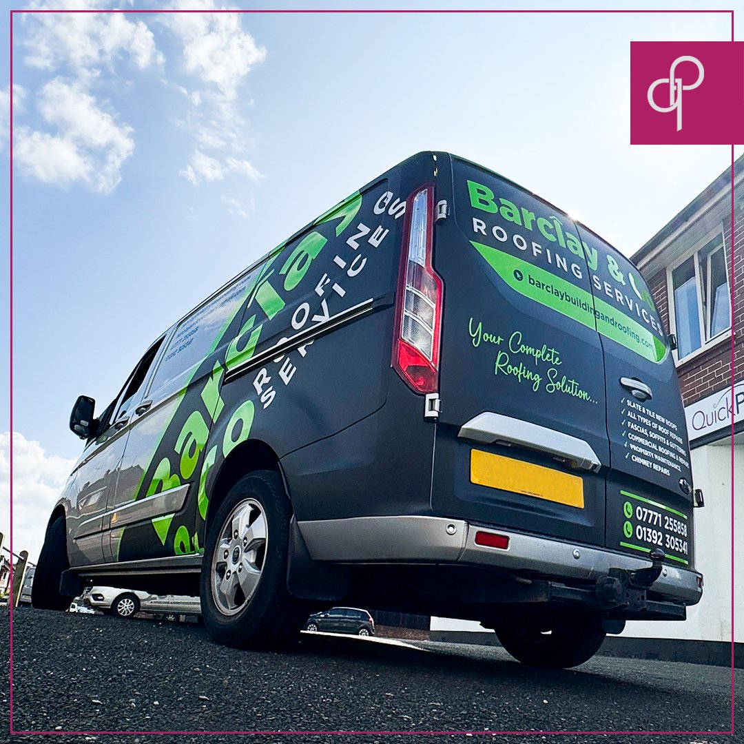 QuickPrintUK's tweet image. Get REAL IMPACT on the road – just like Barclay &amp;amp; Co have achieved with their new van signage. Matt black &amp;amp; a striking green means you can’t miss them on your street.
 
#VehicleGraphics #VanSignWriting #VehicleDecals #VehicleLivery #Branding #Van #Car #VehicleWrap #GraphicDesign