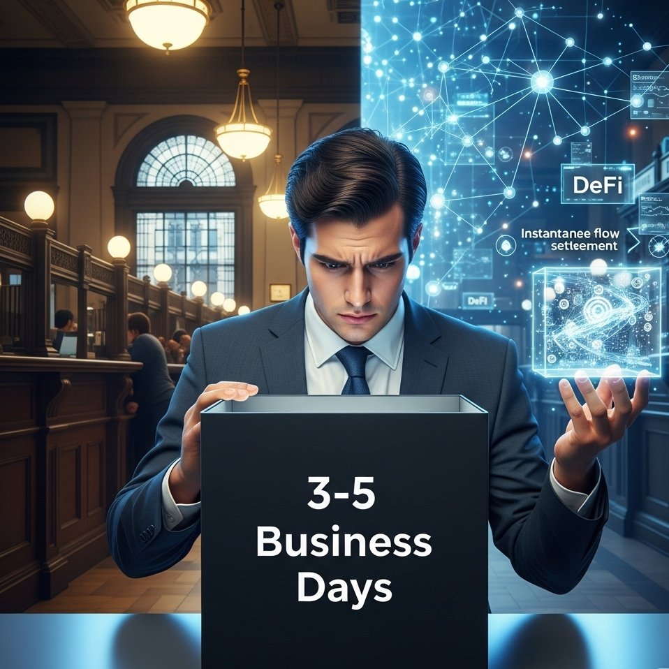 claudio.based.eth.(Γ,G)(π,π) (@mjavad088) on Twitter photo Day 7
g $home <a href="/defidotapp/">Defi App π©</a> fam
Ever wonder what happens to your money in the 3-5 business days it takes for a bank transfer? It's just sitting in a black box.
We're meant to just trust a system that shows us nothing. Day 7
g $home <a href="/defidotapp/">Defi App π©</a> fam
Ever wonder what happens to your money in the 3-5 business days it takes for a bank transfer? It's just sitting in a black box.
We're meant to just trust a system that shows us nothing.