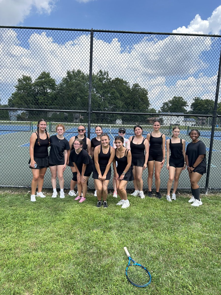 NormandyATH's tweet image. Today both the V/Jv girls tennis team started their season with a win over Berea-Midpark. 
#GoInvaders