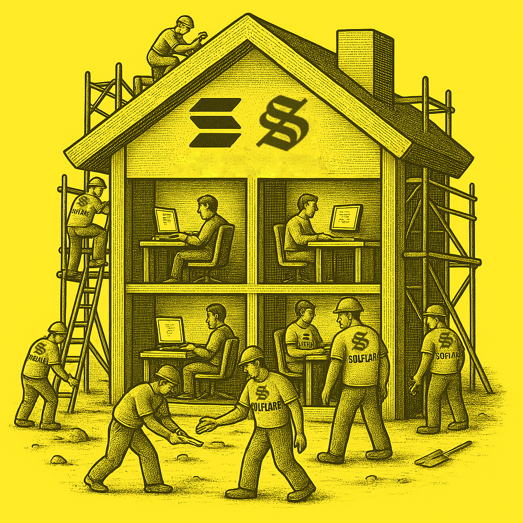 Solflare; for builders, by builders.