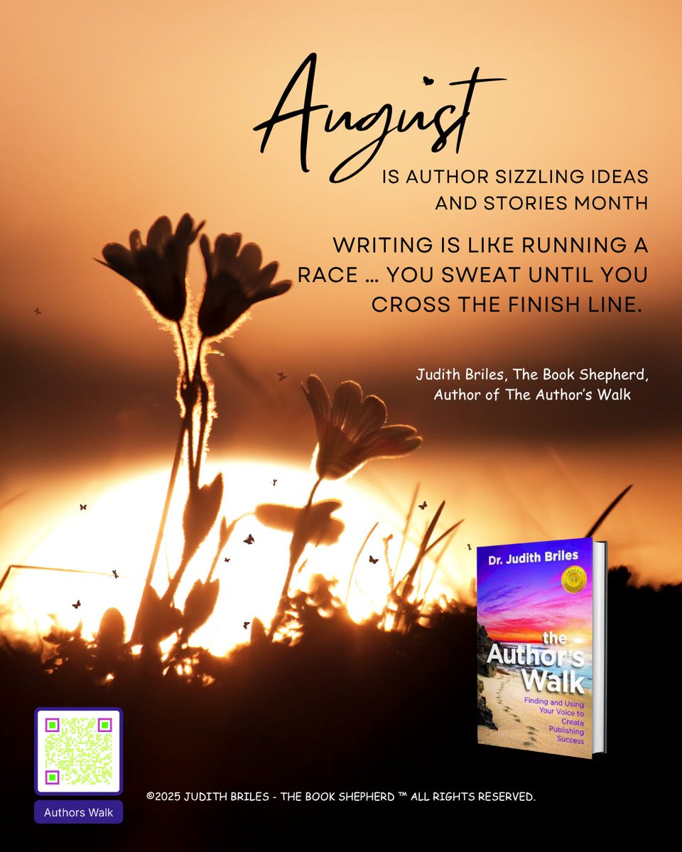 Hey writers… stuck on the WHY, WHO, and HOW of starting your book?
The Author’s Walk shows you the way.
Read it on #KindleUnlimited → bit.ly/AuthorsWalk

#amwriting #writingtips #selfpublishing #bookmarketing #authorlife #booktok #IARTG