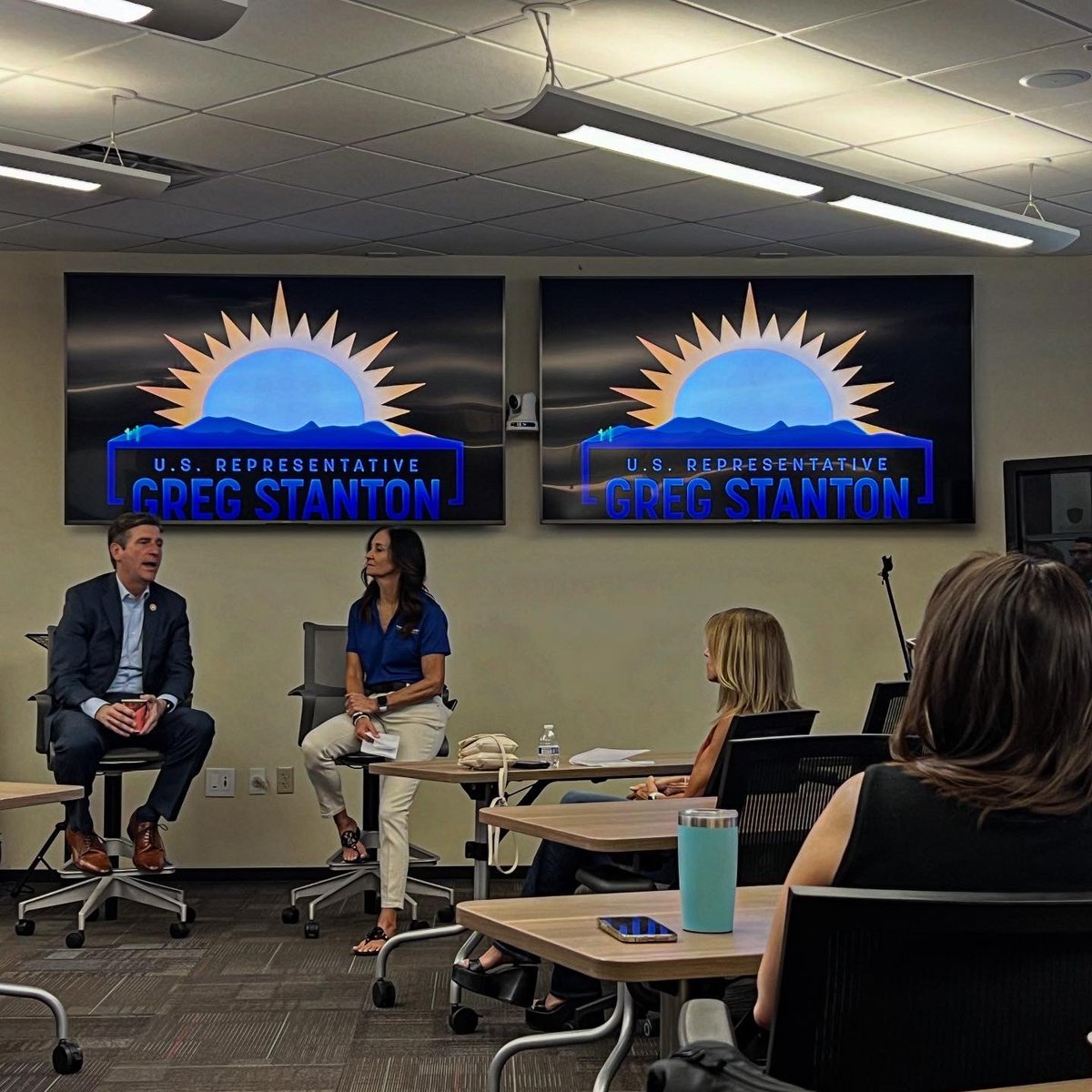 Forte for Tempe (@forte4tempe) on Twitter photo Attended an inspiring town hall today with Congressman Greg Stanton <a href="/RepGregStanton/">Rep. Greg Stanton</a>, hosted by the stellar @TempeChamber! 🙌.
One of the most impactful statements to me was when he mentioned that he’s a Mayor at heart (being the former Mayor of Phoenix) and that he brings that Attended an inspiring town hall today with Congressman Greg Stanton <a href="/RepGregStanton/">Rep. Greg Stanton</a>, hosted by the stellar @TempeChamber! 🙌.
One of the most impactful statements to me was when he mentioned that he’s a Mayor at heart (being the former Mayor of Phoenix) and that he brings that