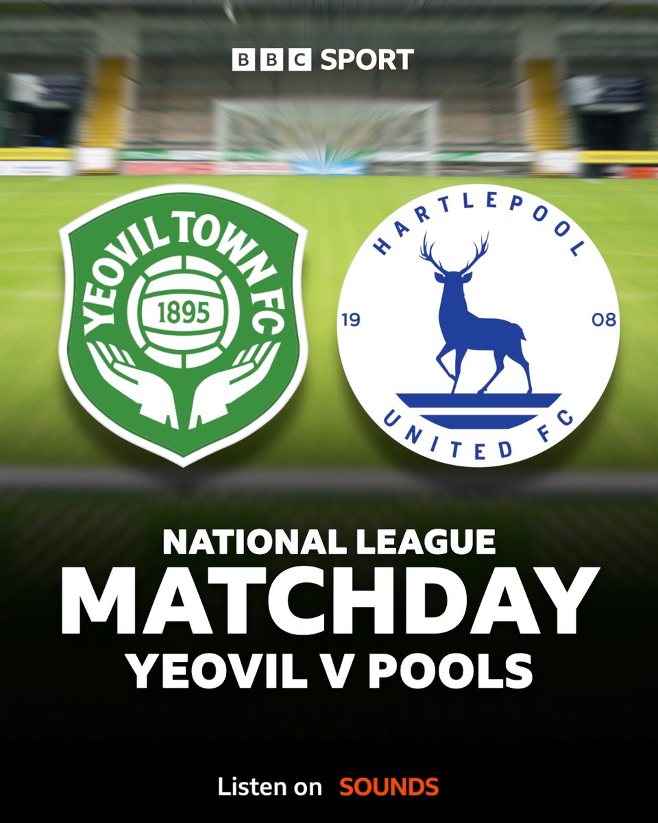 A long away trip to get things started 💪

🟢 Yeovil 🆚 Pools ⚪️
🏟️ Huish Park
⏰ KO 15:00
🎙️ <a href="/domthomasbrown/">Dom Brown</a> 
🗣️ <a href="/RobLawTees/">Rob Law</a> &amp; <a href="/StellingRobbie/">Robbie Stelling</a> 
🔗 bbc.in/45o0YNh

#Pools | #HUFC | #BBCFootball