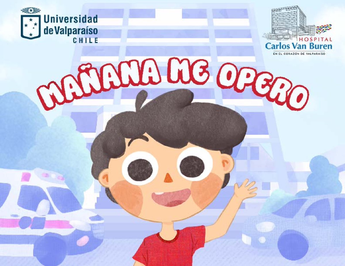 Lanzan innovador libro para reducir ansiedad en niños antes de cirugías 🏥
✅hospitalcarlosvanburen.cl/lanzan-innovad…