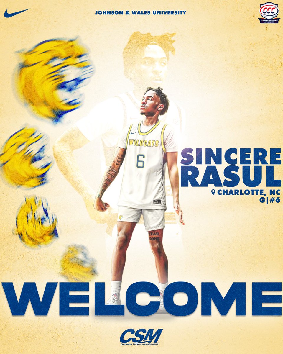 Welcome Sincere Rasul (<a href="/sincere_rasul/">sincere rasul</a>) to the Chapman Sports Management family!