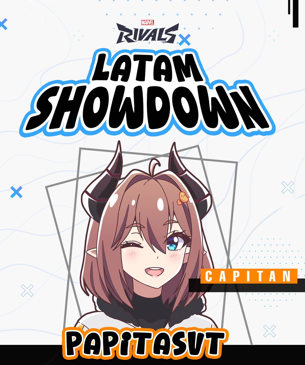 Shattered🌑✨ (@hishattered) on Twitter photo ⚡️¡SEXTA CAPITANA CONFIRMADA!⚡️⚡️
🔥Una mezcla de humor, habilidad y un toque picante. ¡Como capitana, promete dejarnos sabor a victoria!
🍟<a href="/PapitasVT/">PapitasVT 🍟</a> se une al #MarvelRivalsLatamShowdown
📅 Fecha: 16 de agosto 2025
🔗 Registro: forms.gle/8NTXyEznum2twM… ⚡️¡SEXTA CAPITANA CONFIRMADA!⚡️⚡️
🔥Una mezcla de humor, habilidad y un toque picante. ¡Como capitana, promete dejarnos sabor a victoria!
🍟<a href="/PapitasVT/">PapitasVT 🍟</a> se une al #MarvelRivalsLatamShowdown
📅 Fecha: 16 de agosto 2025
🔗 Registro: forms.gle/8NTXyEznum2twM…