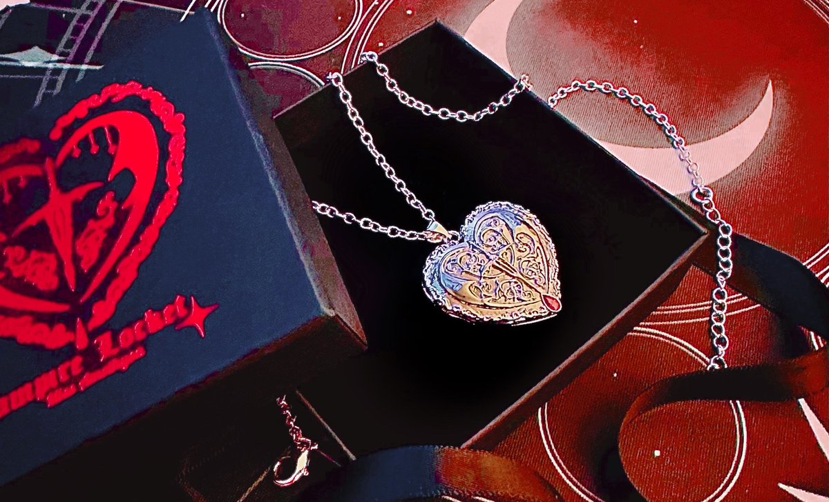 My K1ckstarter, Vampire Locket, is live! YIPPIEE ♥️

To celebrate I am giving away a silver locket to a follower, to enter:

♥️Like + Follow + RT
♥️ Tag a friend

Good luck! ✨