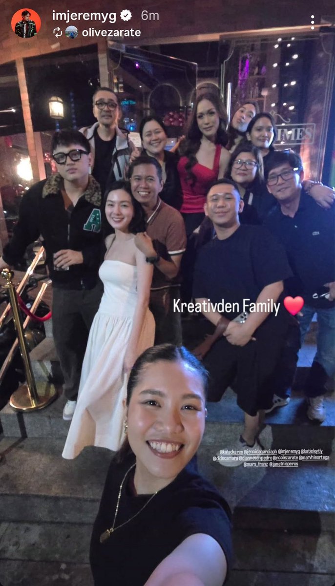maybeforever20's tweet photo. #JeremyG with his #KreativDen family ❤️

#JeremyG #JeremyGlinoga 
#ODDicted #KDStar https://t.co/ReU2x0erpr