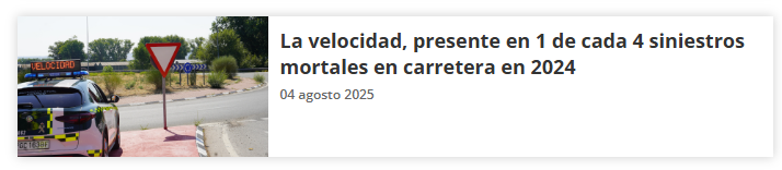 Impresionante lo de la DGT. Estamos a media hora de leer un titular que diga "El movimiento, presente en 4 de cada 4 siniestros mortales en carretera»
