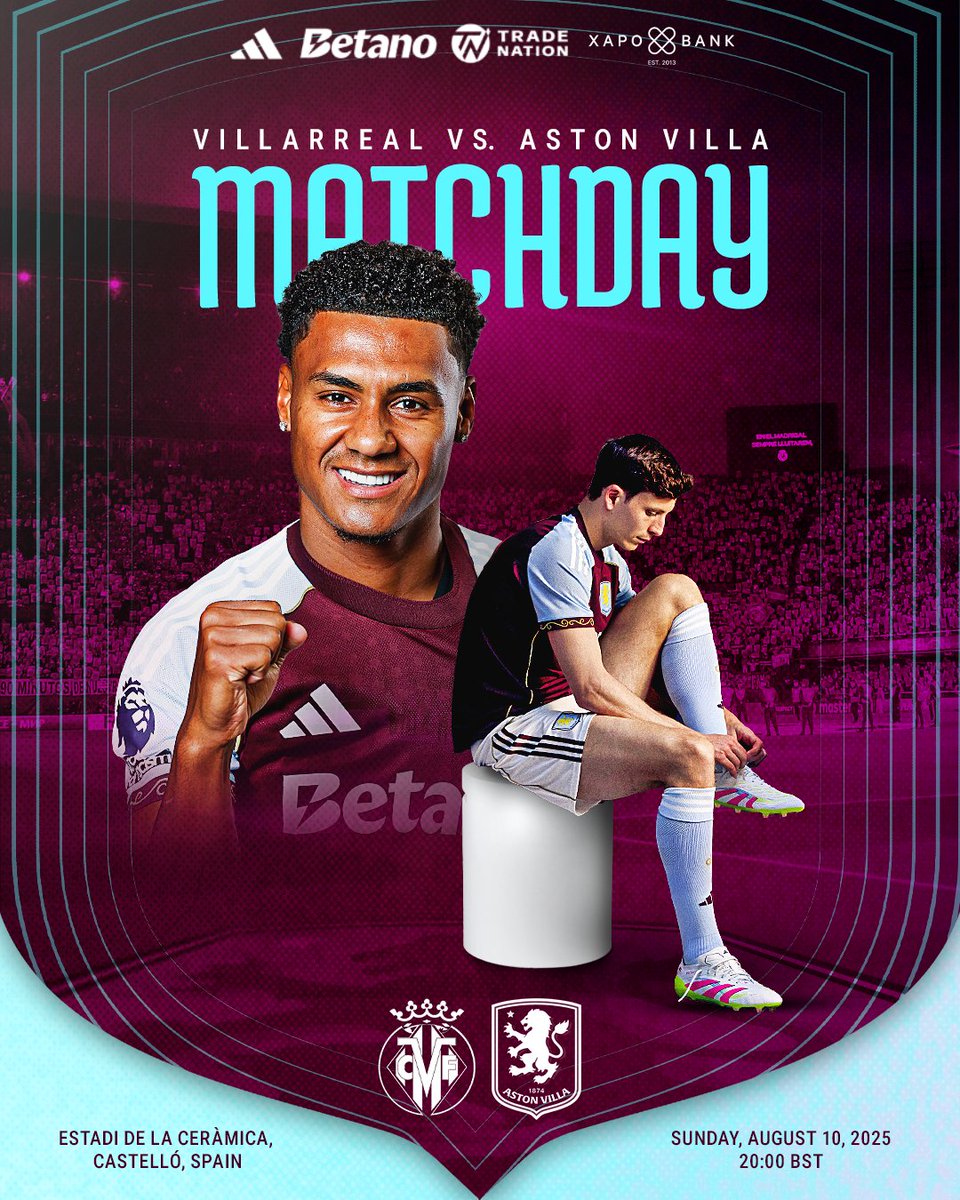 Our second matchday of the weekend — this time in Villa(rreal) 🟣