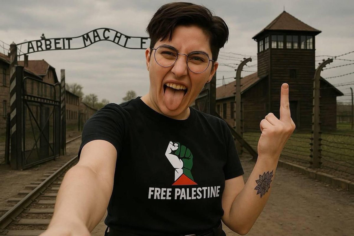 Nog een foto gepubliceerd op de sociale media van de Zyklon B erfgename van BASF / IG Farben.

De ideologie van de vernietiging van joden is nooit weggeweest maar heeft zich weten te verbergen onder de corporate elites en de socialistische elite.