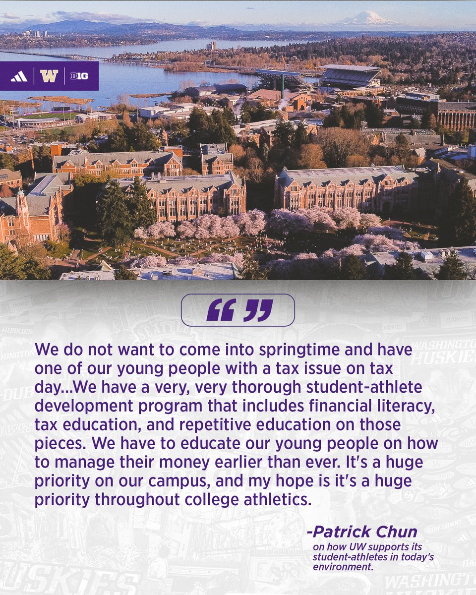 Prioritizing financial education for student-athletes.

View the resources available to the Huskies → Dawgs-Unleashed.com

#GoHuskies x #DawgsUnleashed