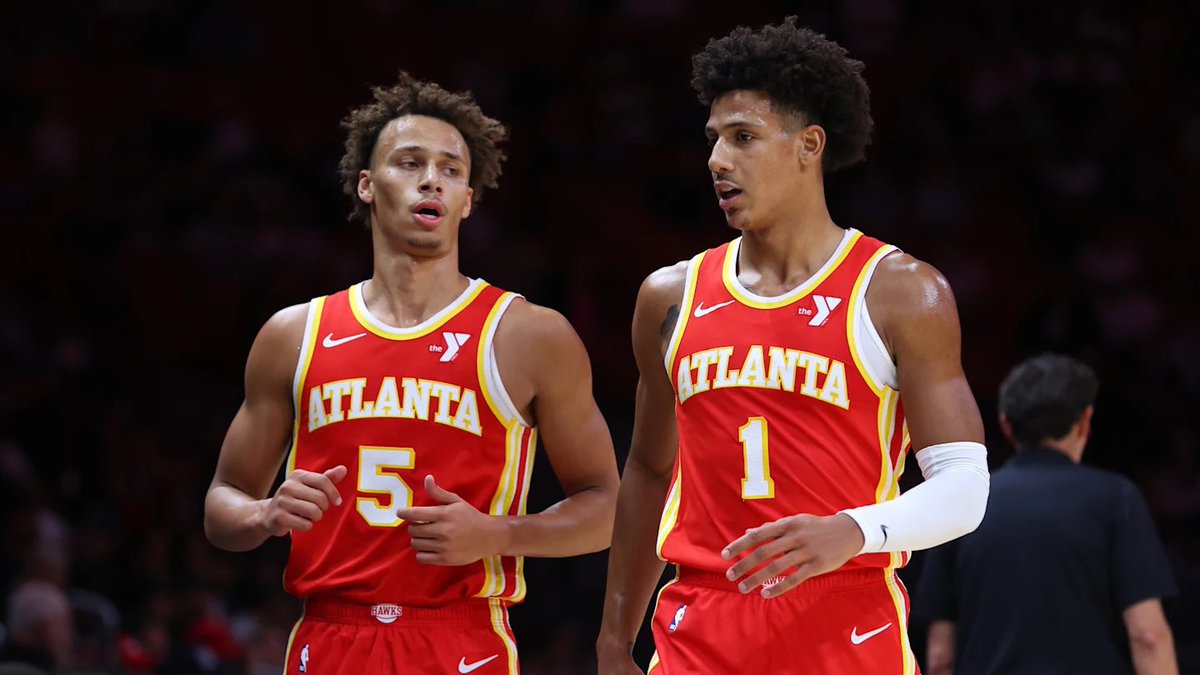 EPISODE 65 OF HAWKS LATEST IS LIVE 🚨

I talked about the progression of Atlanta’s young core, Kendrick Perkins standing up for Trae Young, Mo Gueye’s year three outlook and why nobody should worry about a Dyson Daniels extension. 

Watch it here: youtu.be/jdn3S5bn4jI?si…