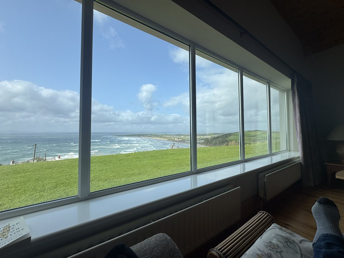 Day 31/100 

Great mini break in Co Donegal with my two boys and friends.

Will miss this view over my morning coffee.

#10xtoNecker #entrepreneur
