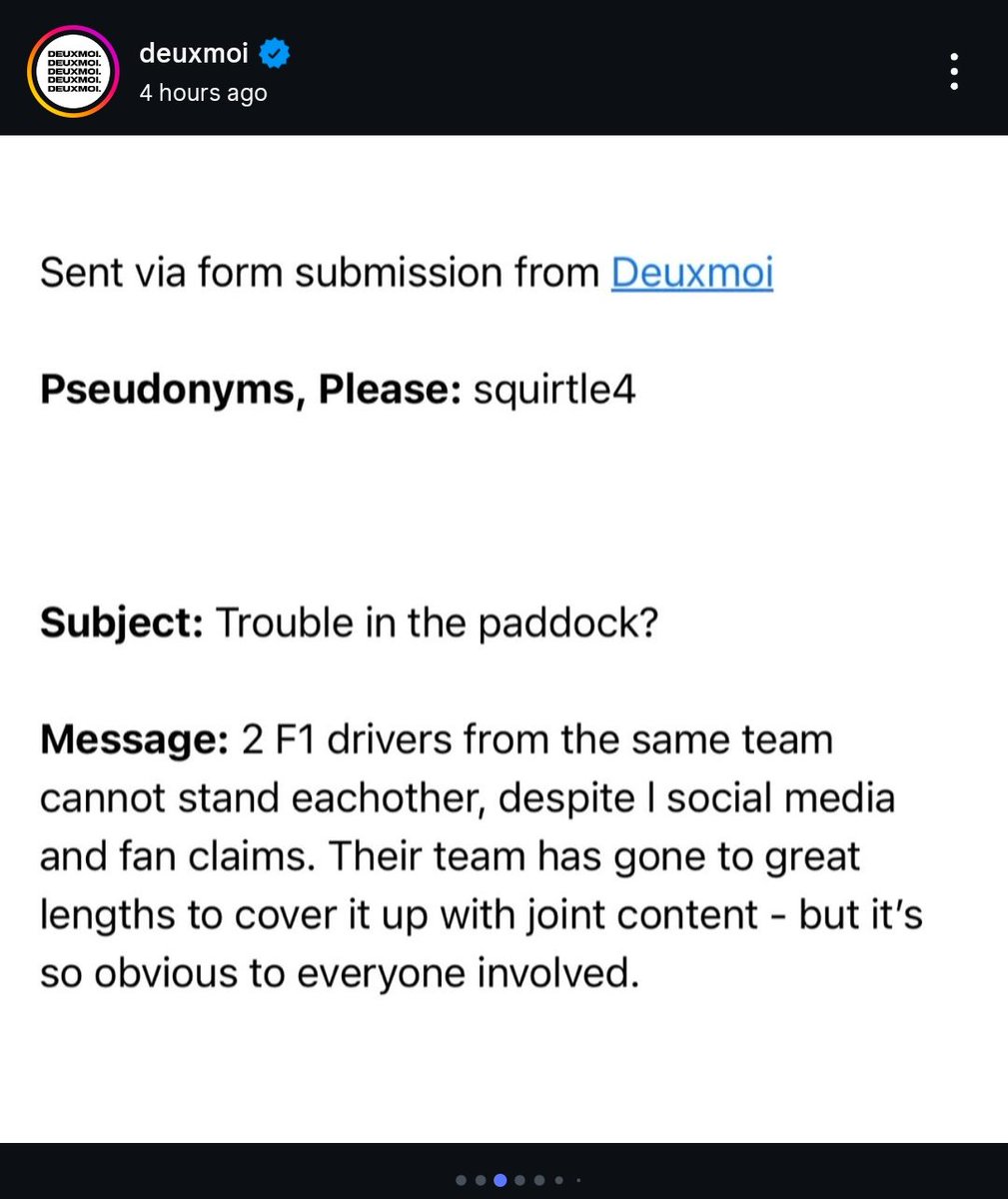 lectyres's tweet photo. the way this could be any team on the grid https://t.co/OPfkQPEzFP