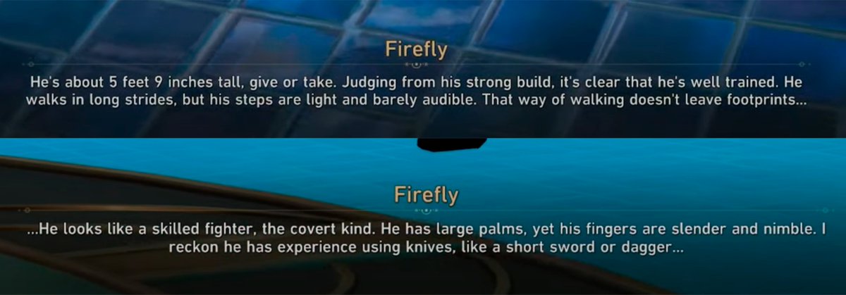 pxwaer's tweet photo. Just a small reminder that we have such a detailed description of #Sampo from Firefly👀
"Judging from his strong build, it's clear that he's well trained"
"He has large palms, yet his fingers are slender and nimble" https://t.co/LV49Ce3eTB