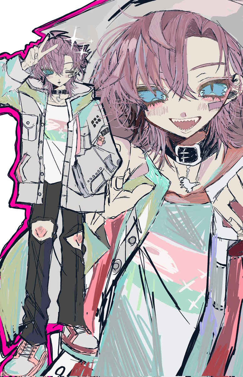 #赤城ウェン新衣装 　＃紙とウェン