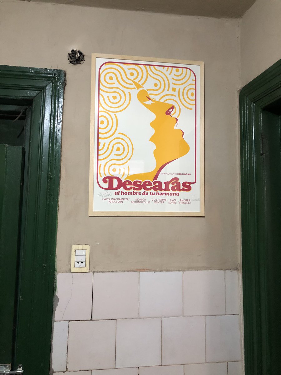 Colgué en casa el póster de la mejor película argentina de los últimos 70 años