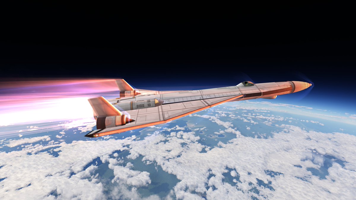EpopeeDe's tweet photo. Petit avion hypersonique.
#KSPForever https://t.co/xHpErQ7Mqx