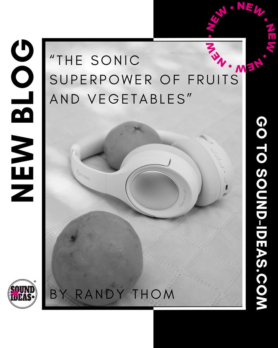 Organic materials play a bigger role in sound than you might expect.🍉
​
Fruits and vegetables offer incredible texture, realism, and versatility for sound designers.

Read our latest blog to see how sound designers use produce to shape unforgettable audio.🎬

#soundeffects #blog