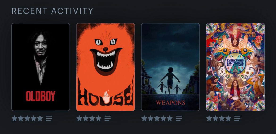SoyDaKik's tweet photo. @letterboxd la run est folle même sans l’abonnement patron https://t.co/E5tXIUMLLl https://t.co/RgDLM1mm1w