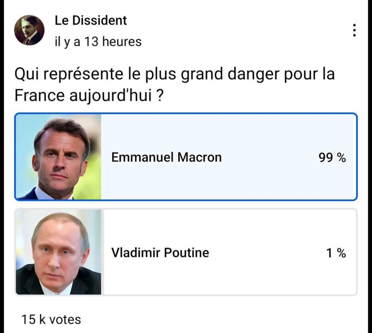 Je pose ça là……