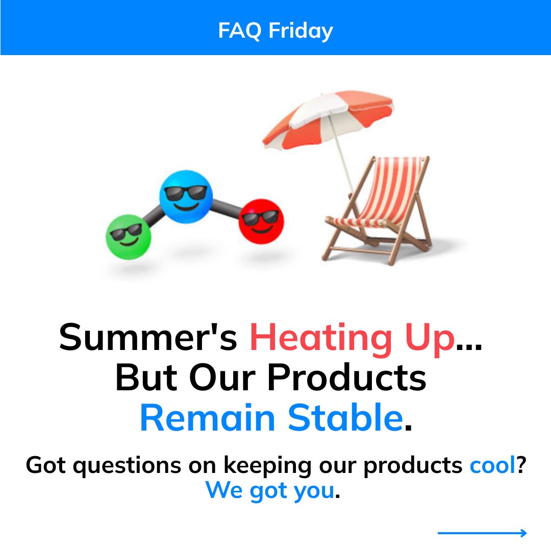 biotium's tweet image. #FAQ Friday! As the #summer heats up, here are our helpful answers to common temperature-related concerns! 🌞 
Read more: biotium.info/47iwKxK
#sciencehelp #sciencecompany #labhelp #scienceadvice #fluorescencefriday