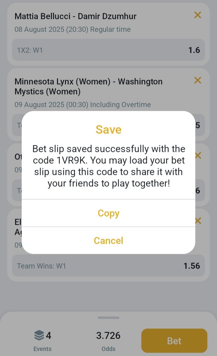 💛 MELBET GLOBAL 

⚡️ Night Odds

📊 Odds: 3.7
✔️ Code: 1VR9K

⁉️not yet account: 
📌Click here: bit.ly/Melbet_official

🤡To download the application.
📲Click here: bit.ly/MelbetGblMobAp…
💥 Promo code 🚨STHS🚨

⚠️Bet responsibly 🔞