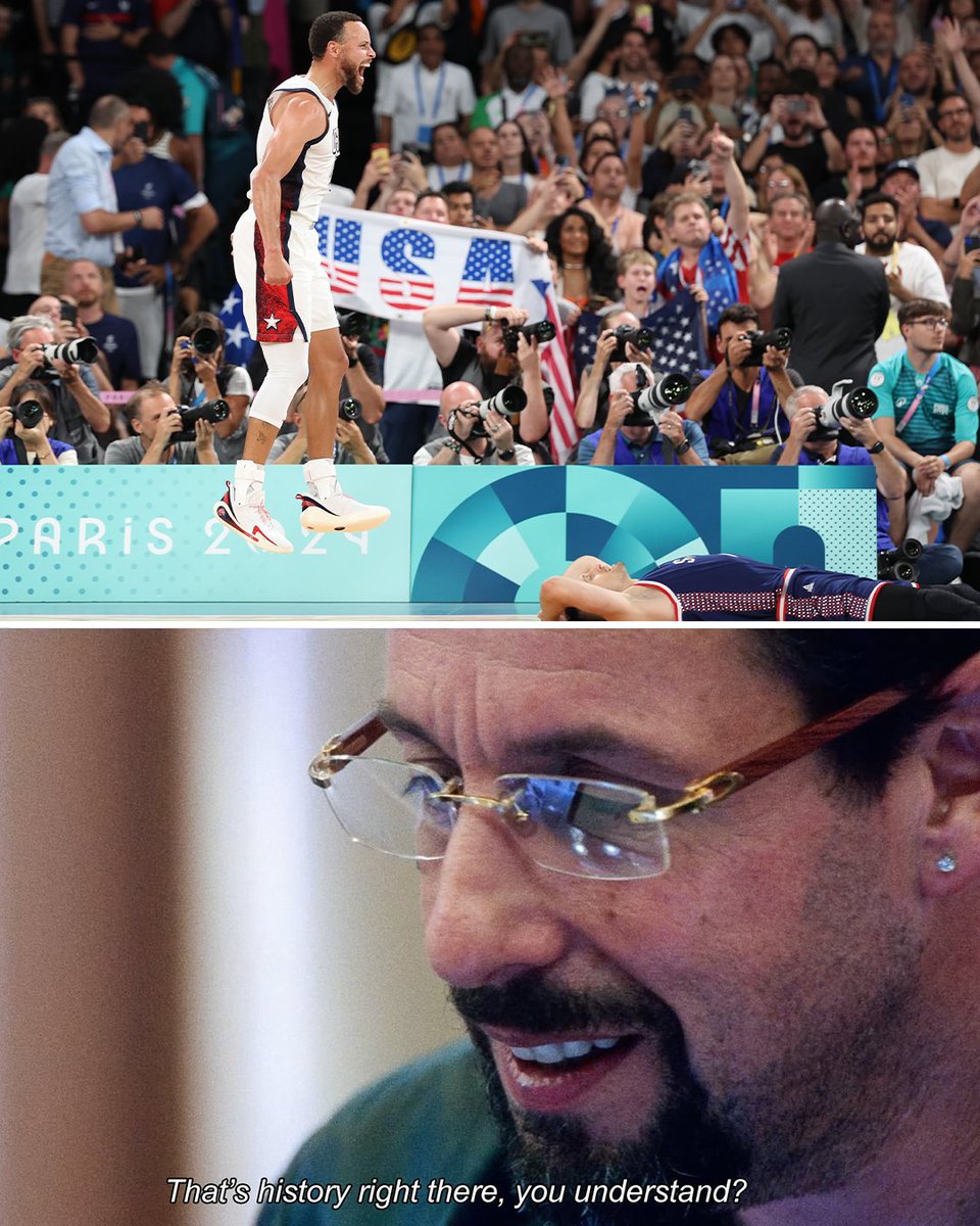 ESPNNBA's tweet image. A comeback for the ages 🇺🇸

One year ago today, Team USA beat Serbia in Olympic semifinals 🔥