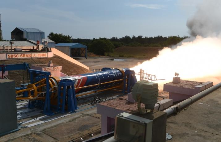 ✅ Successful static test of KALAM 1200 solid motor, the first stage of Vikram-1 Launch Vehicle by Skyroot Aerospace Pvt. Ltd., conducted at 09:05 hrs on 08.08.2025 at SDSC SHAR, Sriharikota, ISRO.

A major milestone in Vikram-1 development.

For more information: